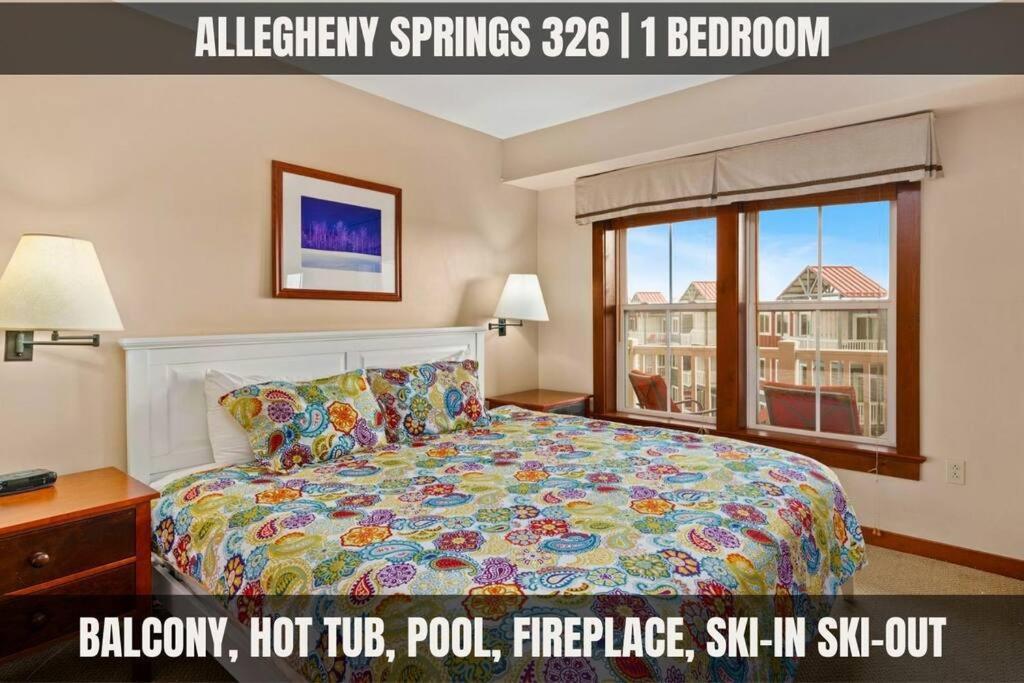 Allegheny Spring 326, Ski In Out, Pool Hottub Aparthotel Snowshoe Exterior foto